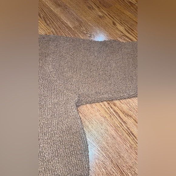 SKIMS KIM KARDASHIAN Women’s Brown Pullover Long Sleeve Sweater - Picture 9 of 16